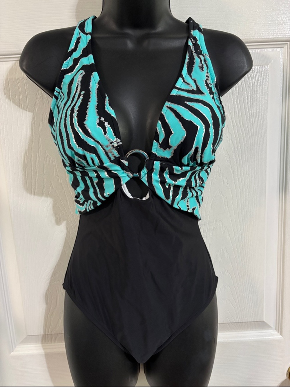 Venus One Piece Bathing Suit, size 8, NWOT.